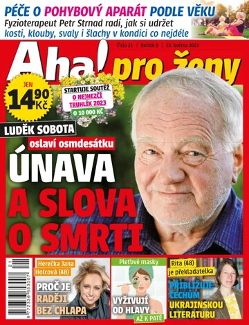 Obálka e-magazínu AHA! pro ženy 21/2023