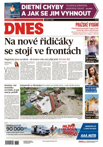 Obálka e-magazínu MF Dnes 7.8.2023