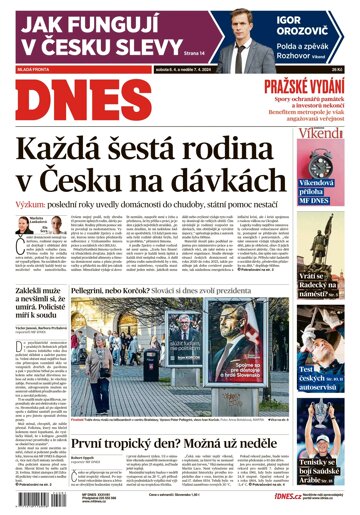 Obálka e-magazínu MF Dnes 6.4.2024