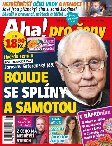 Obálka e-magazínu AHA! pro ženy 38/2025