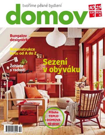 Obálka e-magazínu Domov 10/2025