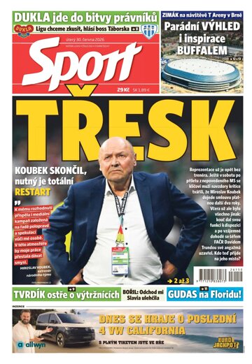 Obálka e-magazínu Sport 30.6.2026