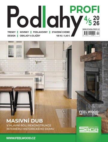 Obálka e-magazínu PODLAHY Profi 4-5/2026
