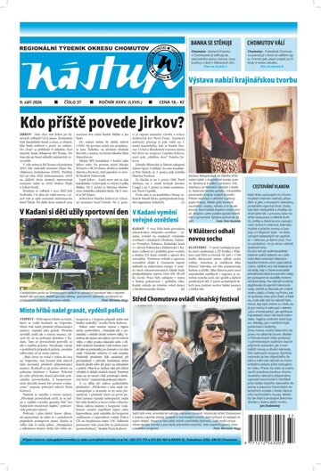 Obálka e-magazínu Nástup 37/2026