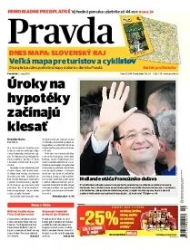 Obálka e-magazínu Pravda 7.5.2012