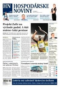 Obálka e-magazínu Hospodárske noviny 12.08.2013