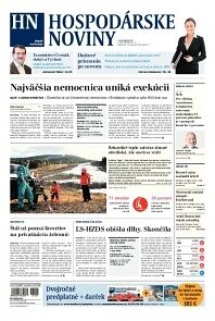 Obálka e-magazínu Hospodárske noviny 13.01.2014