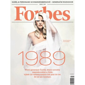 Obálka audioknihy Forbes únor 2019