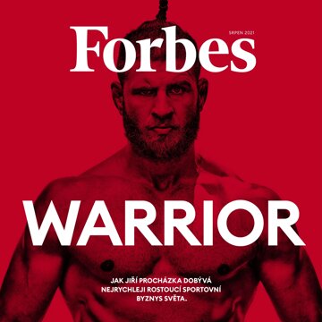 Obálka audioknihy Forbes srpen 2021