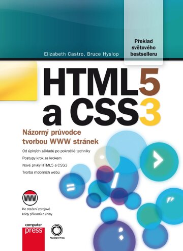 Obálka knihy HTML5 a CSS3