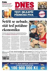 Obálka e-magazínu MF Dnes 15.8.2014