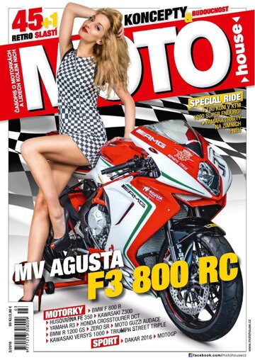 Obálka e-magazínu Motohouse 3/2016