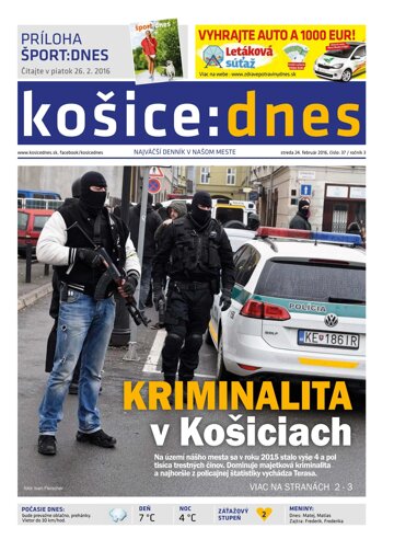 Obálka e-magazínu košice:dnes 24.2.2016