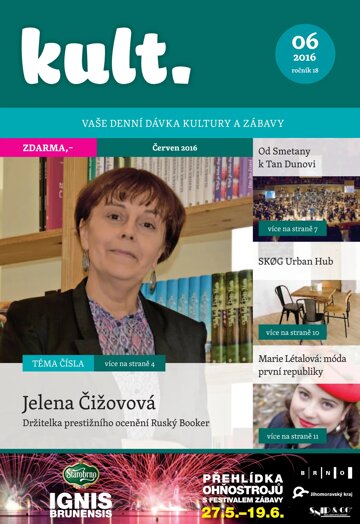 Obálka e-magazínu Kult 6/2016
