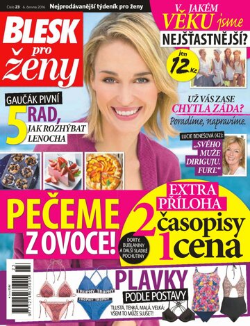 Obálka e-magazínu Blesk pro ženy 6.6.2016