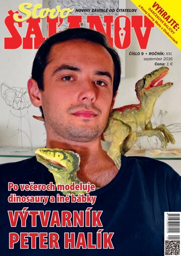 Obálka e-magazínu Slovo Šaľanov 9/2016