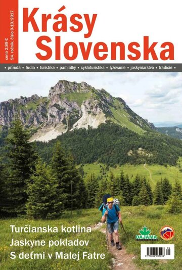 Obálka e-magazínu Krásy Slovenska 9-10/2017