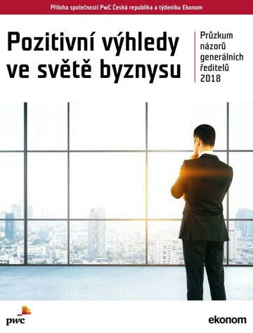 Obálka e-magazínu Ekonom 6 - 08.02.2018 příloha Pozitivní výhledy ve světě byznysu