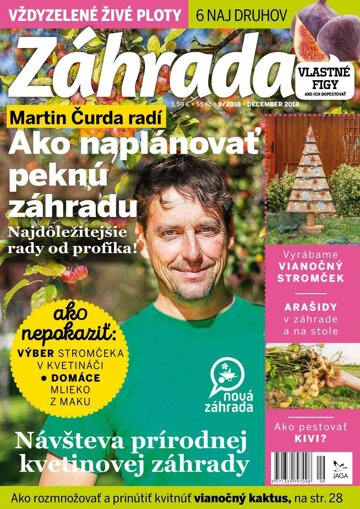 Obálka e-magazínu Záhrada 2018 09