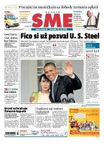 Obálka e-magazínu SME 20.11.2012