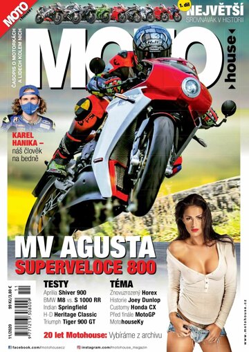 Obálka e-magazínu Motohouse 11/2020