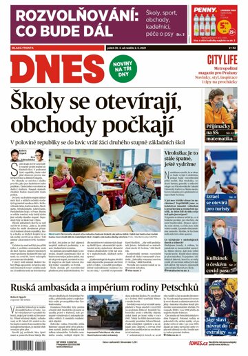 Obálka e-magazínu MF Dnes 30.4.2021