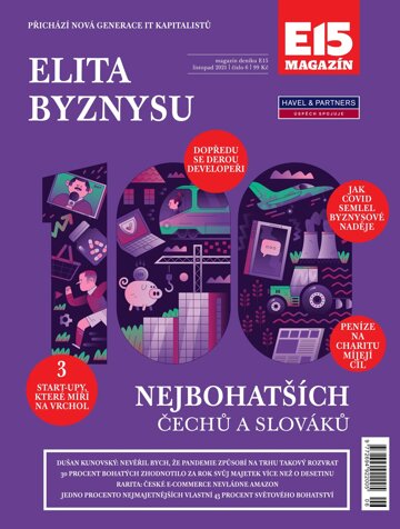 Obálka e-magazínu E15 MAGAZÍN 6/2021