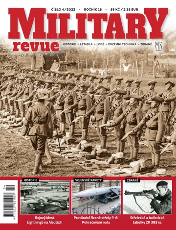 Obálka e-magazínu Military revue 4/2022