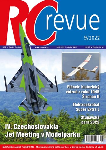 Obálka e-magazínu RC revue 9/2022