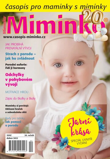 Obálka e-magazínu Miminko 4/2022