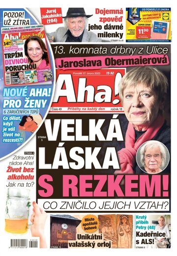 Obálka e-magazínu AHA! 27.2.2023