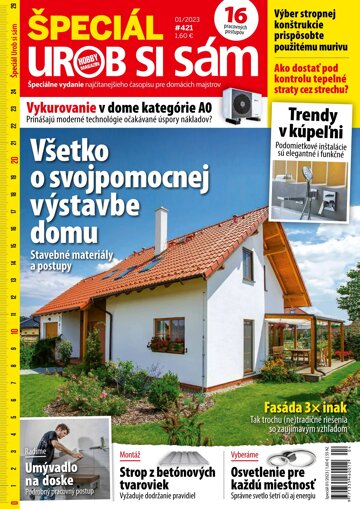 Obálka e-magazínu Urob si sám špeciál 1/2023