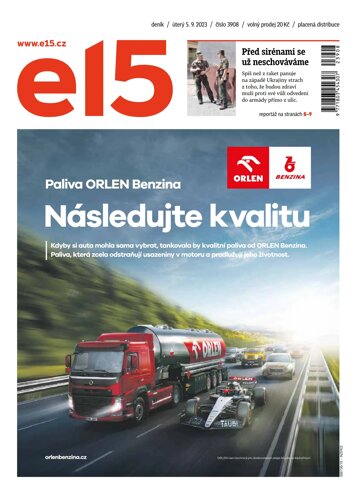 Obálka e-magazínu E15 5.9.2023