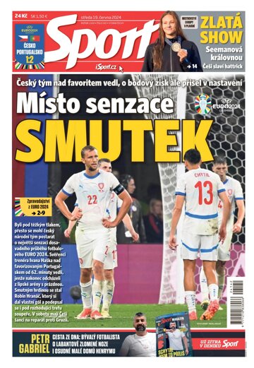 Obálka e-magazínu Sport 19.6.2024