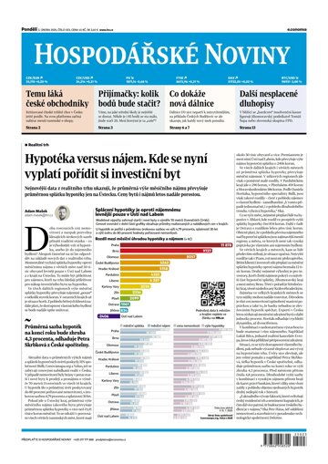 Obálka e-magazínu Hospodářské noviny 023 - 3.2.2025