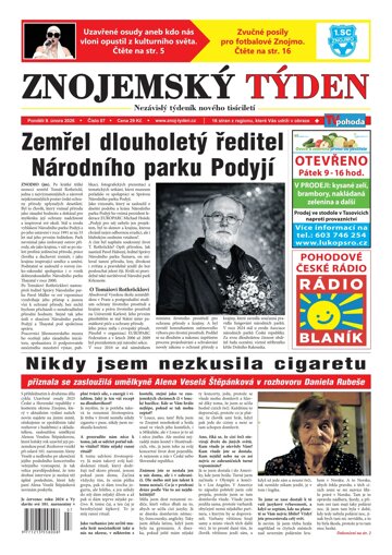 Obálka e-magazínu Znojemský týden 7/2026