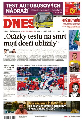 Obálka e-magazínu MF Dnes 26.5.2026