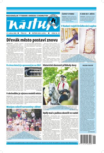 Obálka e-magazínu Nástup 22/26