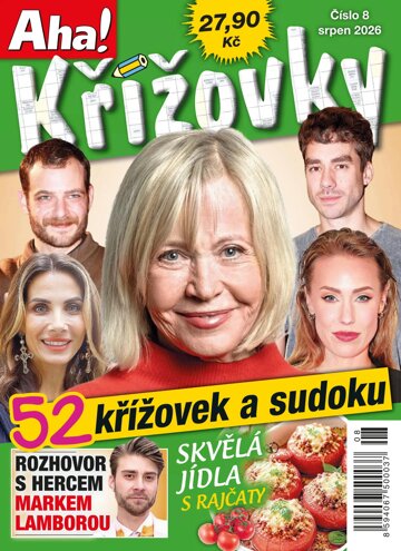 Obálka e-magazínu Aha! křížovky 8/2026