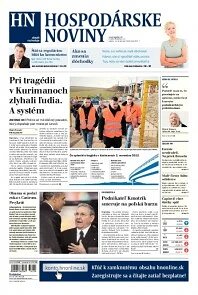 Obálka e-magazínu Hospodárske noviny 11.12.2013