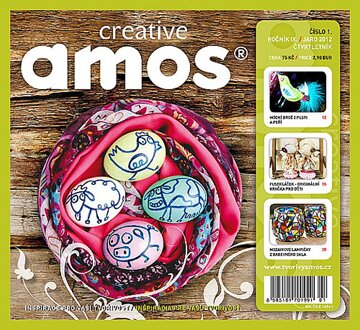 Obálka knihy Amos - jaro 2012