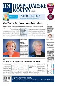 Obálka e-magazínu Hospodárske noviny 30.05.2014