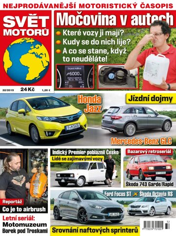 Obálka e-magazínu Svět motorů 3.8.2015