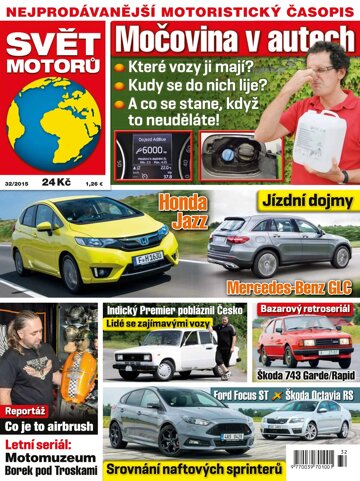 Obálka e-magazínu Svět motorů 3.8.2015