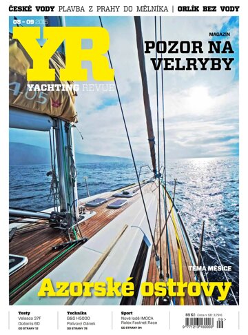Obálka e-magazínu Yachting Revue 8-9/2015