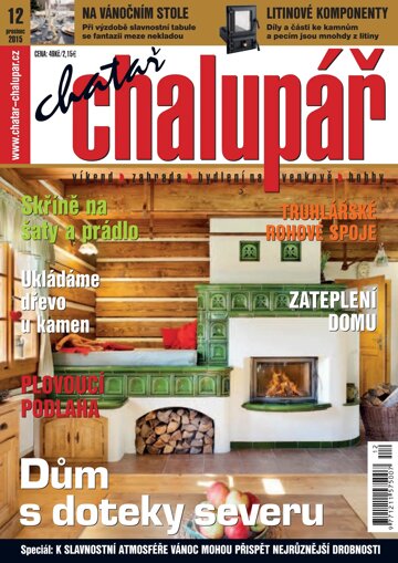 Obálka e-magazínu Chatař Chalupář 12/2015