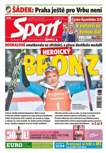Obálka e-magazínu Sport 13.2.2017
