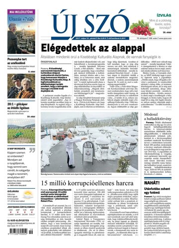 Obálka e-magazínu Új Szó 12.5.2017