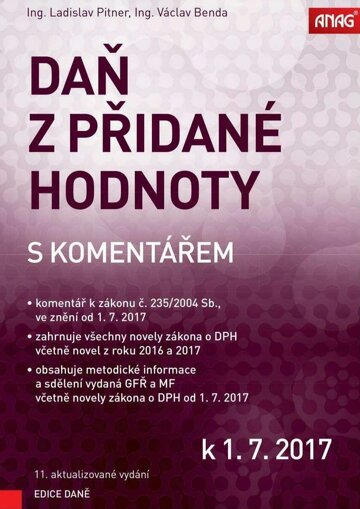 Obálka e-magazínu Daň z přidané hodnoty s komentářem k 1. 7. 2017