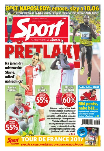 Obálka e-magazínu Sport 29.6.2017